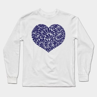 Mexican Talavera Heart Long Sleeve T-Shirt